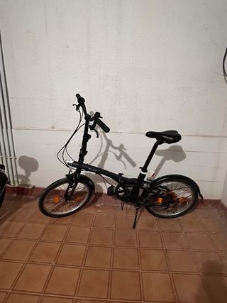 Bicicleta Plegable Oxylane Decathlon