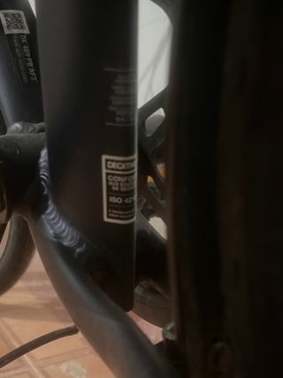 Bicicleta Plegable Oxylane Decathlon