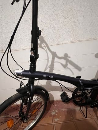 Bicicleta Plegable Oxylane Decathlon
