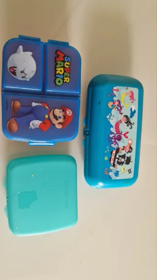 Fiambreras infantiles Super Mario y Sirenas