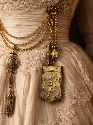 Antico Carnet de Bal Chatelaine Fine '800