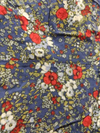 Vestido floral Springfield vintage