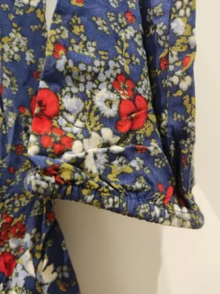 Vestido floral Springfield vintage