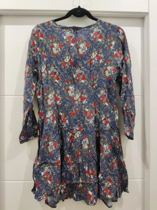 Vestido floral Springfield vintage