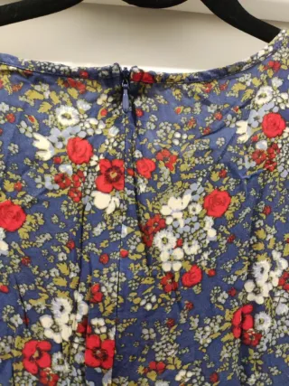 Vestido floral Springfield vintage