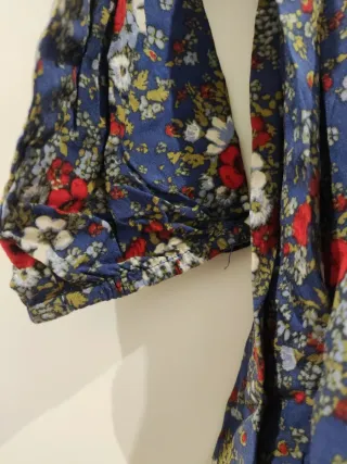 Vestido floral Springfield vintage