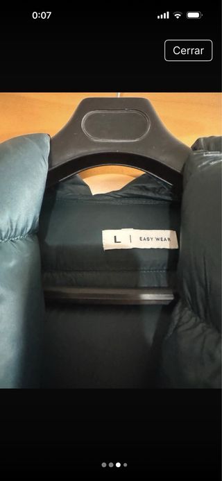 Abrigo largo plumas mujer