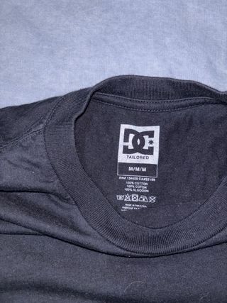 Camiseta DC Shoes Manga Larga Negra