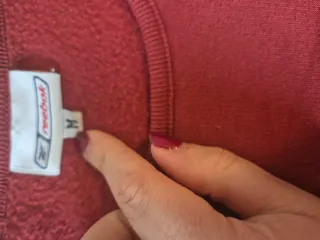 Jersey Reebok vintage granate Union Jack mujer