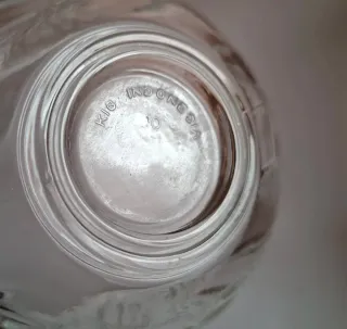 TAZAS CON PLATO VINTAGE CRISTAL MOLDADO