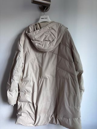 Abrigo acolchado BIMBA Y LOLA beige