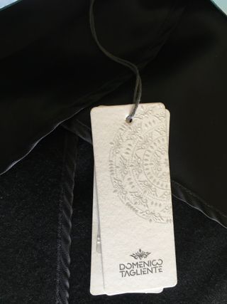 Cappotto Tagliente Lana e Cashmere Uomo Nero