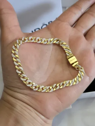 Pulsera Pandora Oro y Plata