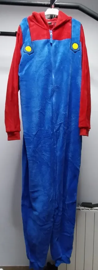 Pijama/Disfraz mono entero Xs/S Súper Mario Bros