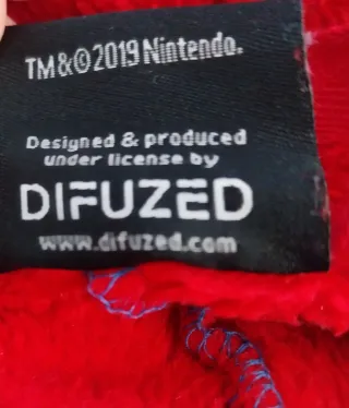 Pijama/Disfraz mono entero Xs/S Súper Mario Bros