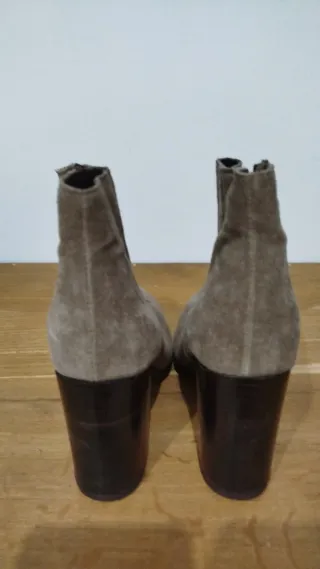 Botines de mujer con estampado de leopardo,3 pares