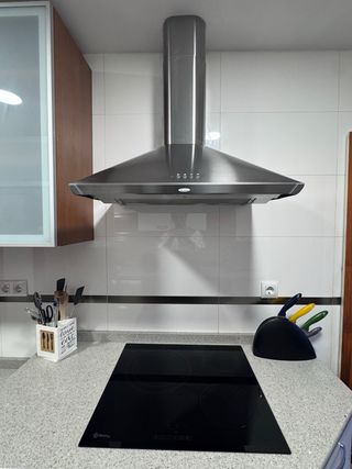 Campana extractora inox decorativa 60cm