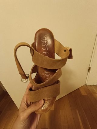 Sandalias Mousse & Cloud Marrones Talla 38