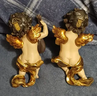 Set di 2 Angeli Musicali