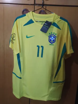 Camiseta Fútbol Brasil 2002