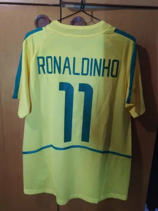 Camiseta Fútbol Brasil 2002