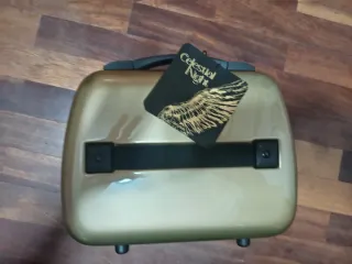 Neceser y set de brochas de maquillaje