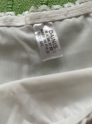 Bermudas anti rozaduras. ENCAJE BLANCO. SIN USAR
