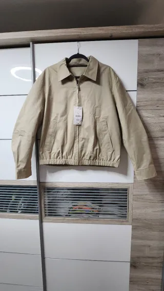 Cazadora de algodón regular fit