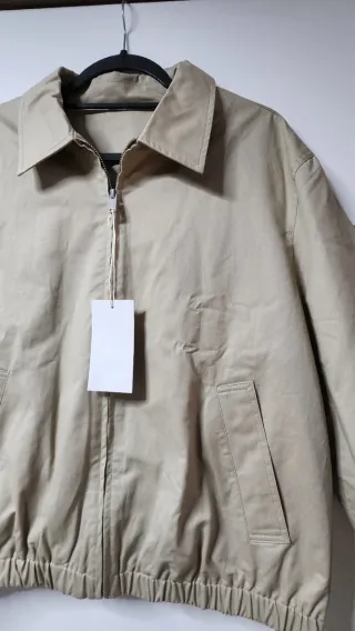 Cazadora de algodón regular fit