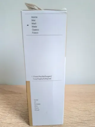 Vinilo termoadhesivo Cricut Joy Dorato