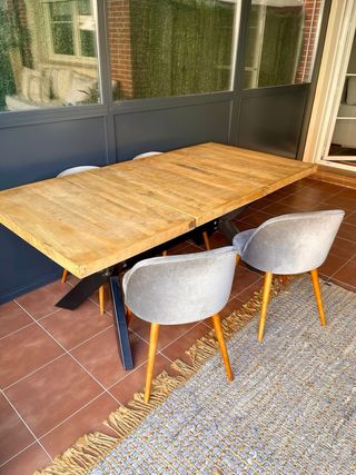 Mesa de comedor y 4 sillas de maison du monde