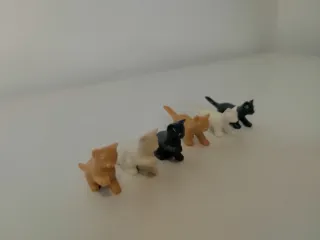 Lote 6 Gatitos Playmobil