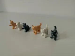 Lote 6 Gatitos Playmobil