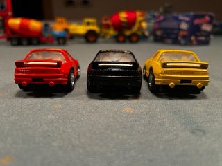 6 modellini auto F40 e BMW Z5