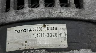 Alternador toyota 1148410 270600n040 auris luna+