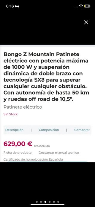 Patinete Cecotec Serie Z Mountain