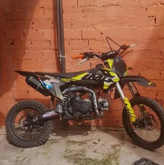 IMR MX Motocross Negra y Amarilla