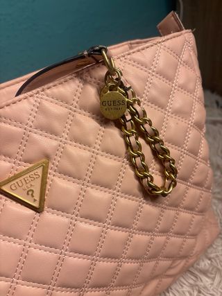 Bolso Guess Rosa con Cartera