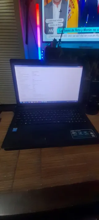 Portátil ASUS 15 Negro