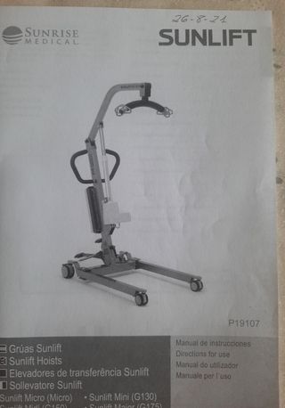 Grúa para personas con movilidad reducida