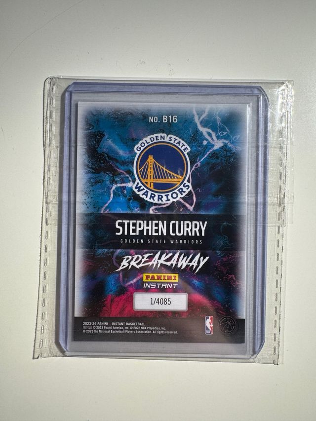 Stephen Curry Panini Instant /4085