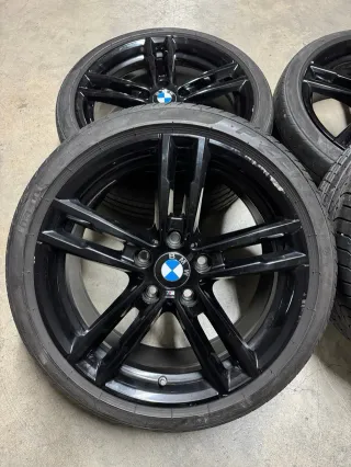 Llantas BMW Negras originales doble medida pirelli