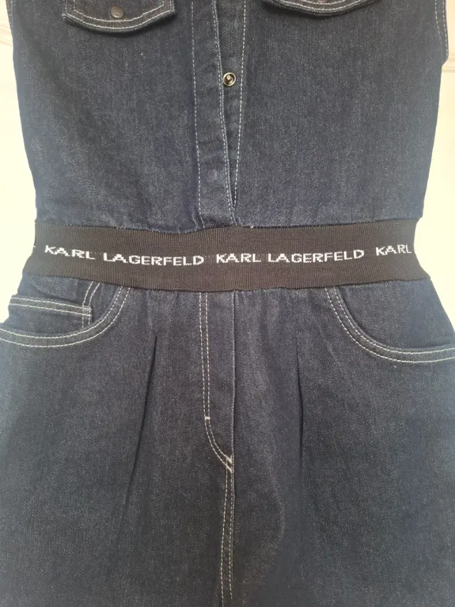 Mono vaquero niña Karl Lagerfeld