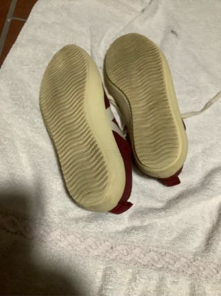 Scarpe Veja Tg 41 Bordeaux e Beige