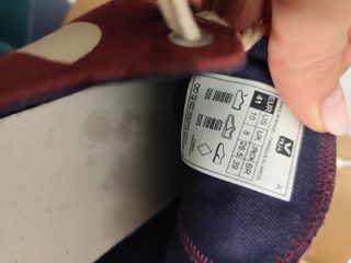 Scarpe Veja Tg 41 Bordeaux e Beige