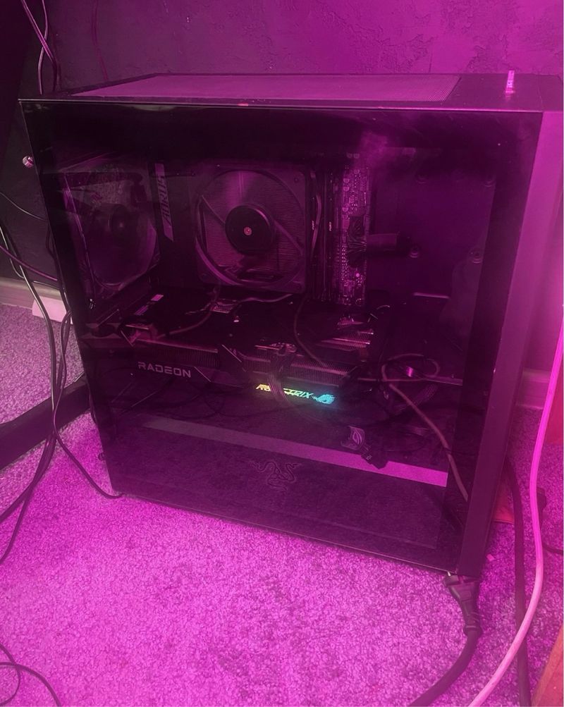 PC Gaming AM5 Ryzen 5 7500F RX 6650 XT ROG afbeelding 2