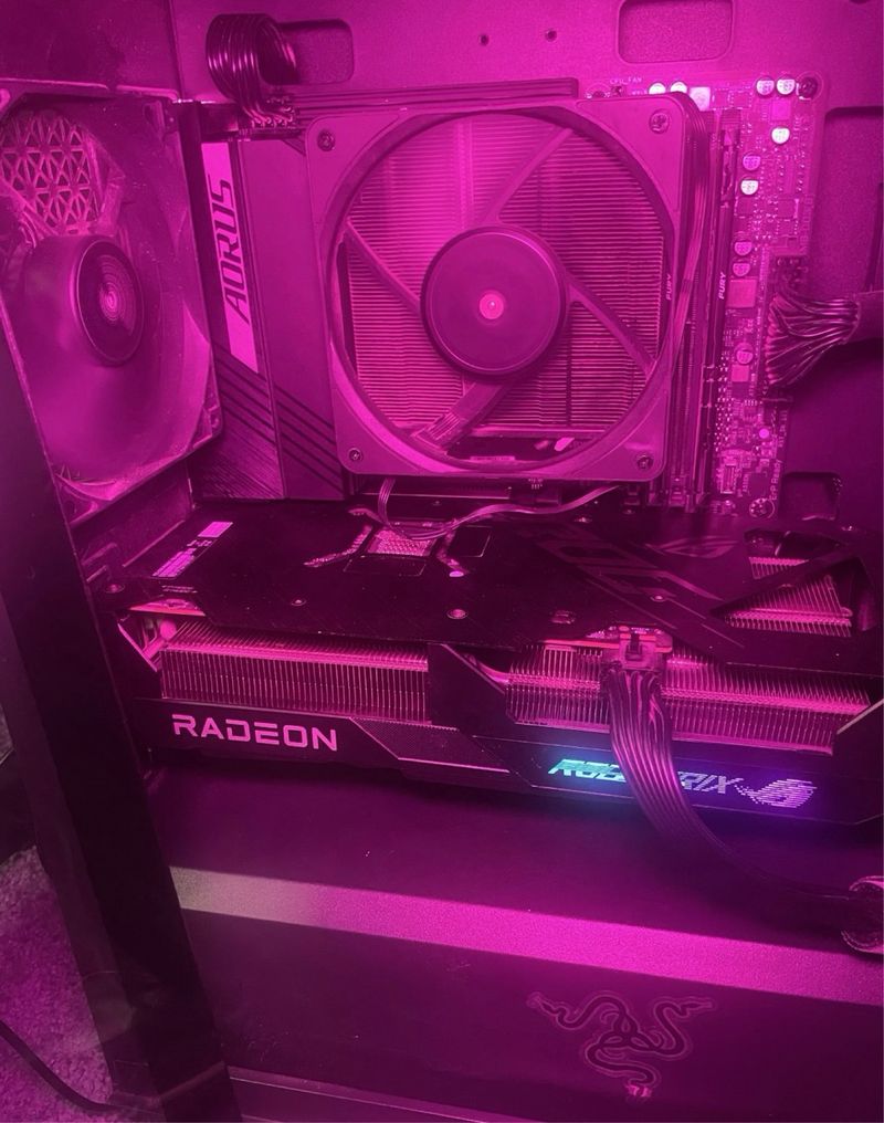 PC Gaming AM5 Ryzen 5 7500F RX 6650 XT ROG afbeelding 3