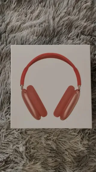 Cuffie Bluetooth Rosse e Oro Rosa