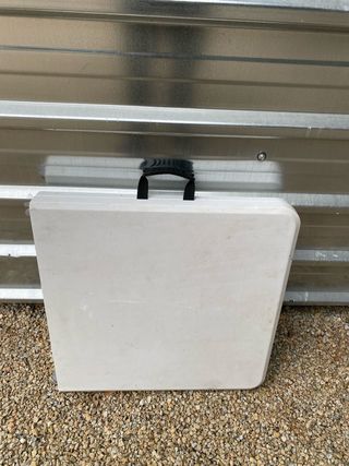 Mesa plegable rectangular