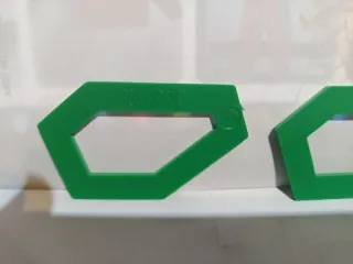Lote 3 Peraltes Exin Scalextric Verdes